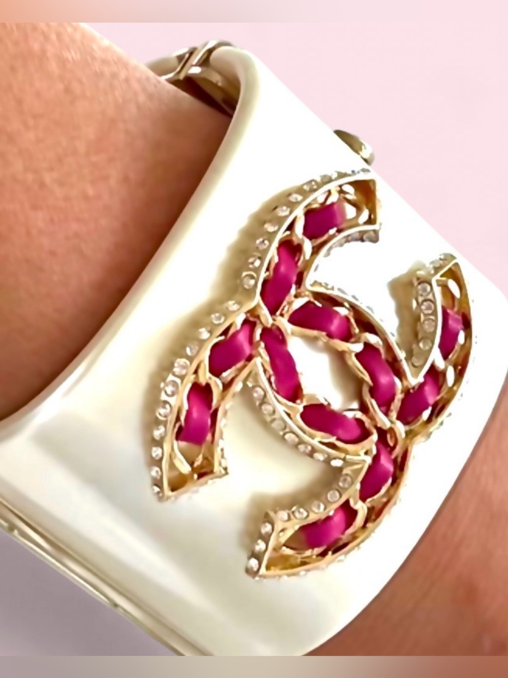 🤍 Chanel CC Cuff 💖